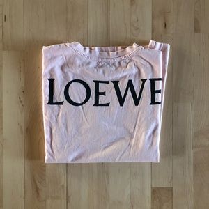 LOEWE graphic tshirt Dumbo Disney Collaboration Pink Tshirt